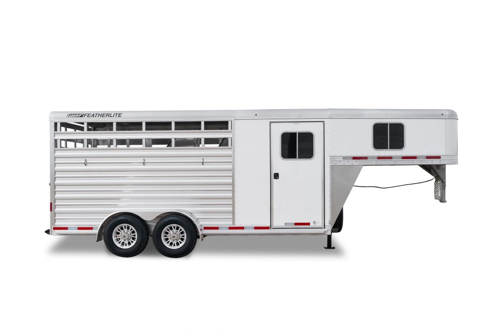 Horse trailer 9751 curbside