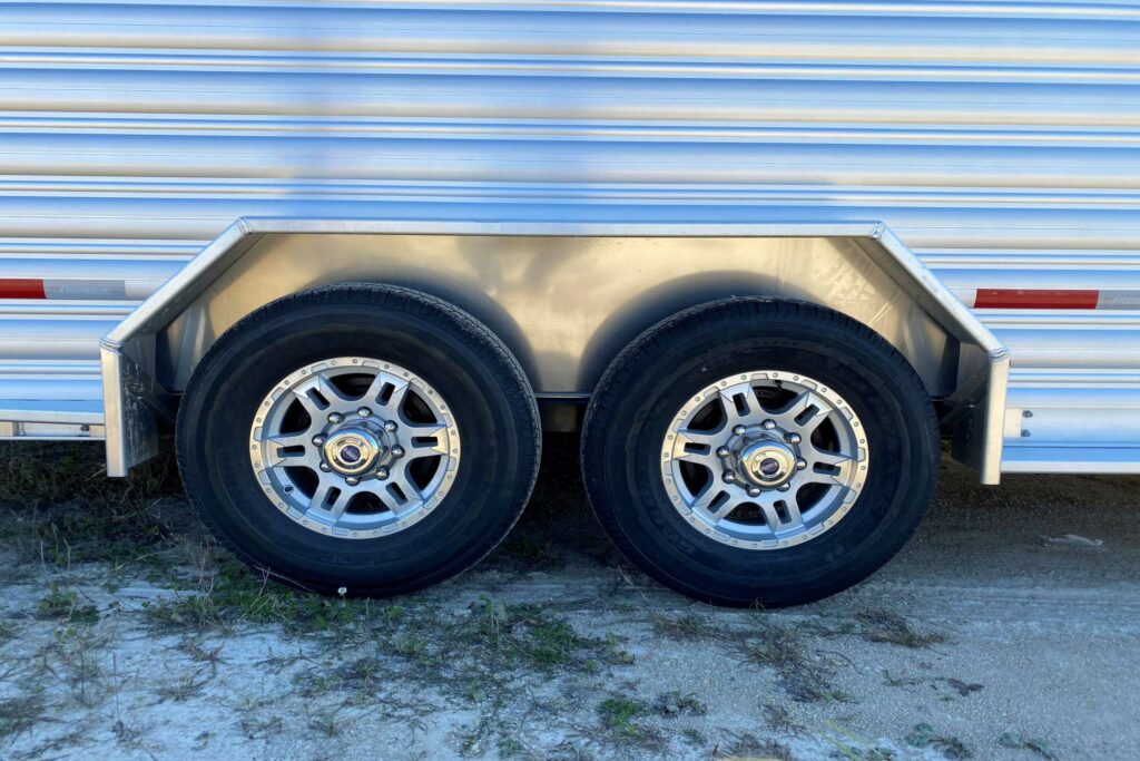 8413 combo trailer aluminum wheels