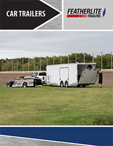 Car trailer brochure cover
