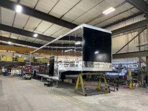 Penske trailer in production