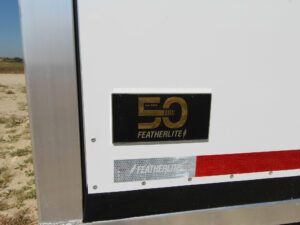 Featherlite gooseneck car trailer