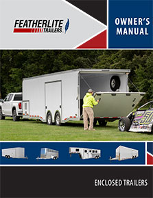 Enclosed trailers owner's manual