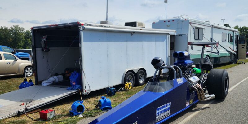 Car hauler for dragster