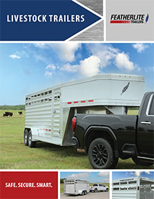 Livestock trailers brochure cover